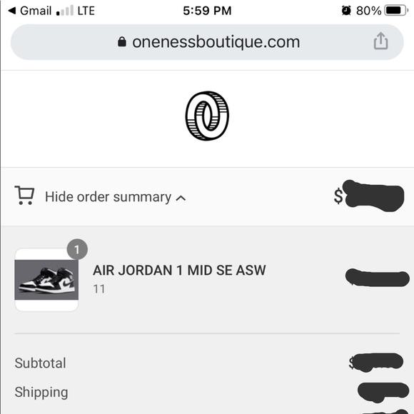 Nike Air Jordan 1 Mid All Star Weekend Black/White - Picture 15 of 15